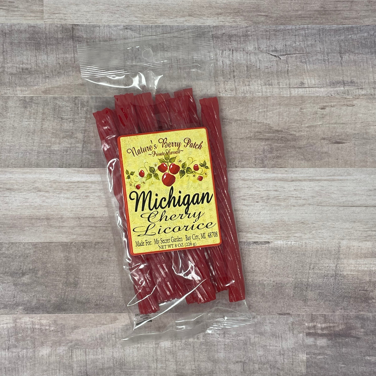 8oz. Michigan Cherry Licorice