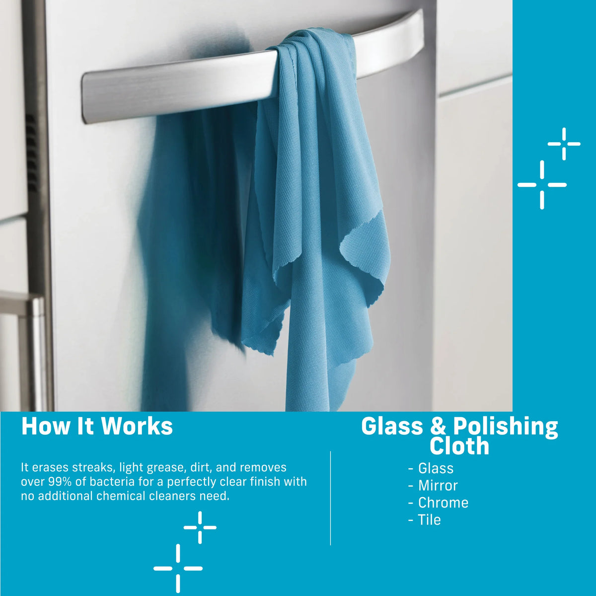 Glass &amp; Polishing Cloth
