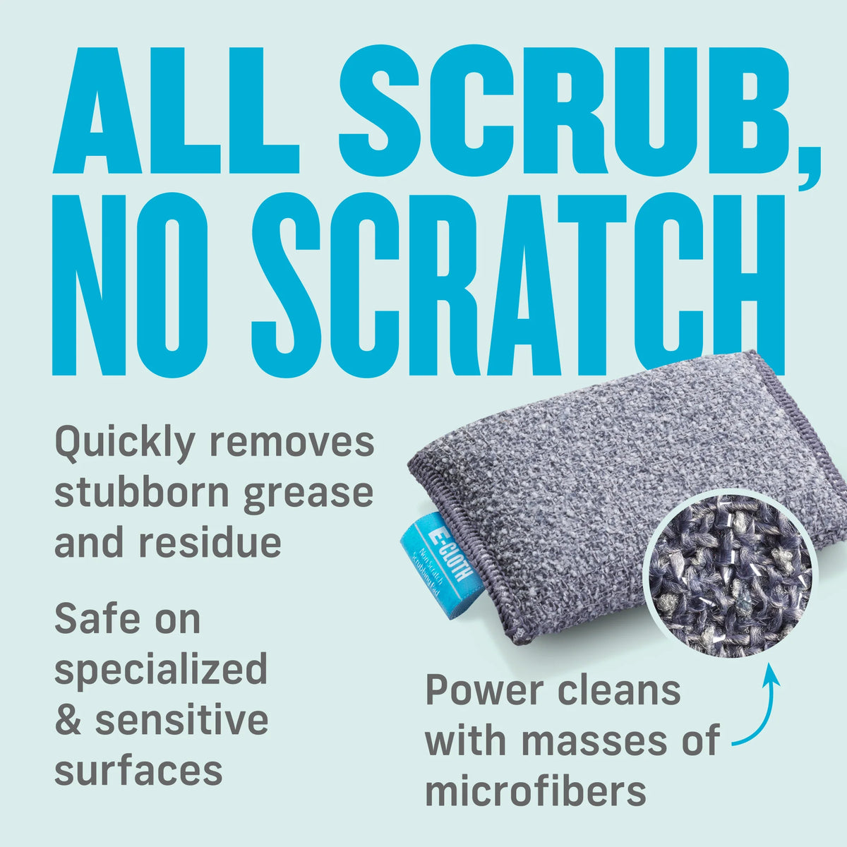 2 Non-Scratch Scrubbing Pads