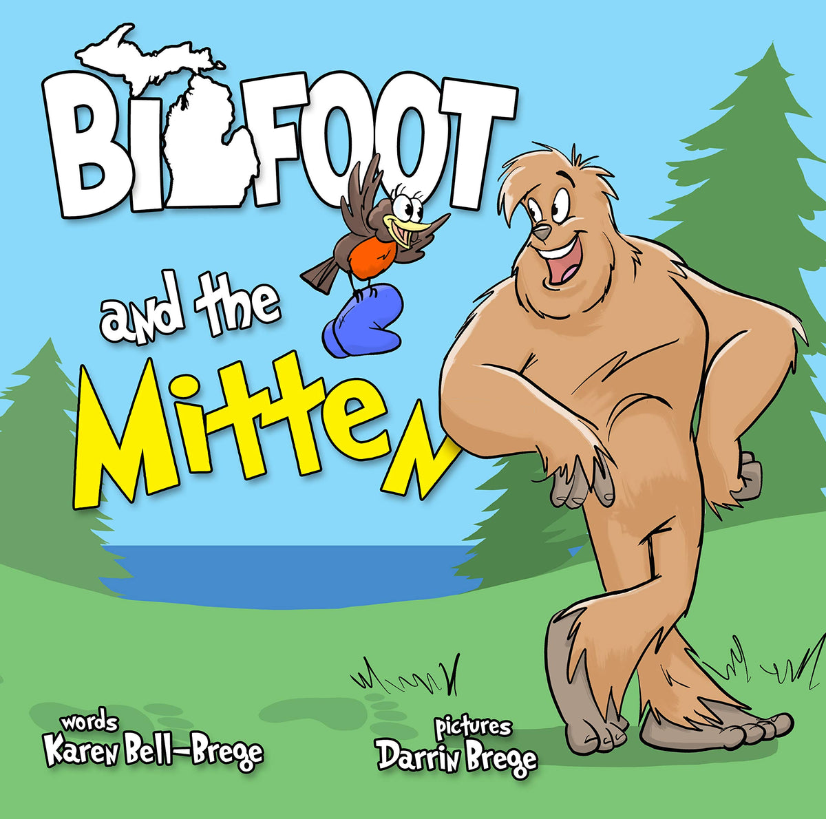 Bigfoot and the Mitten Book