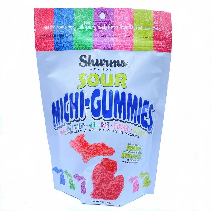 Michi-Gummies Sours 8oz Resealable Bag