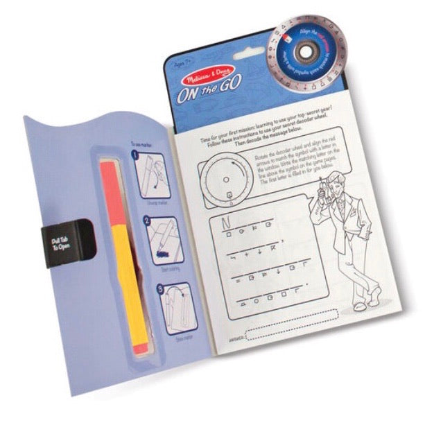 On The Go Secret Decoder Pad