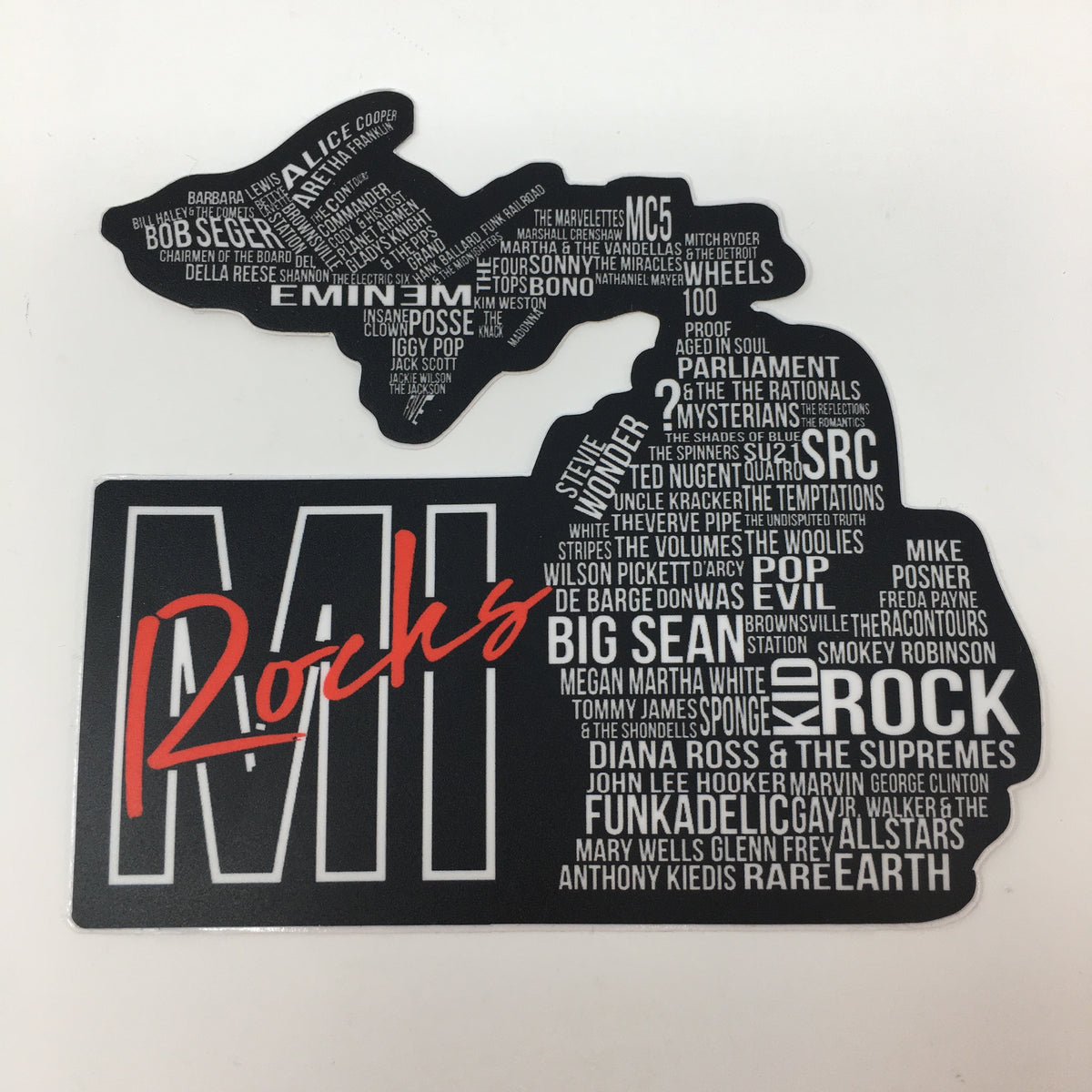 Michigan Themed Stickers
