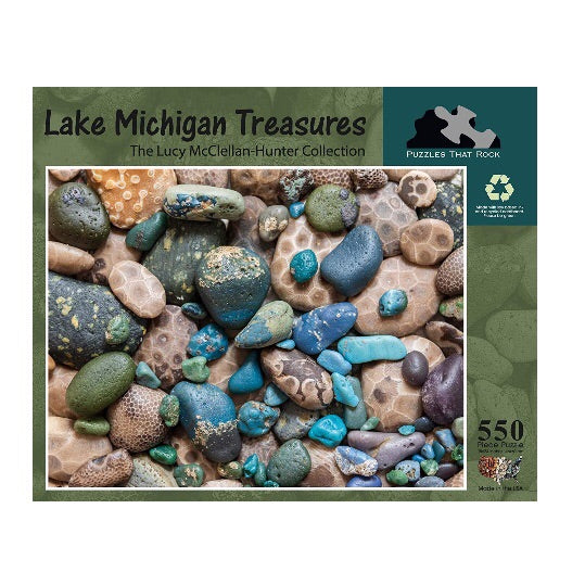 Lake Michigan Treasures 550 pc Puzzle