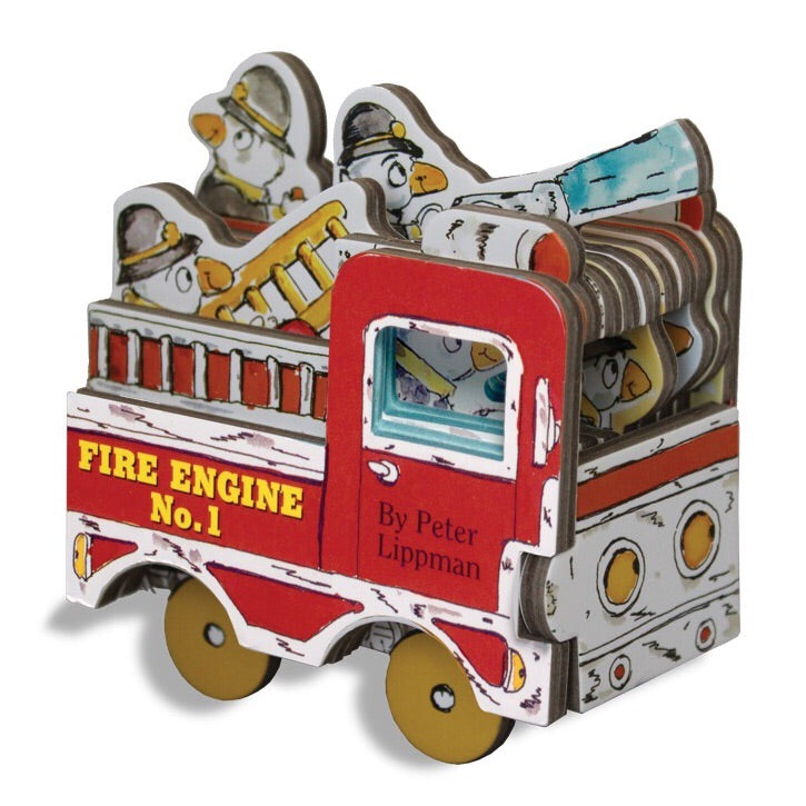 Mini Wheels: Fire Engine No. 1 Chunky Board Book