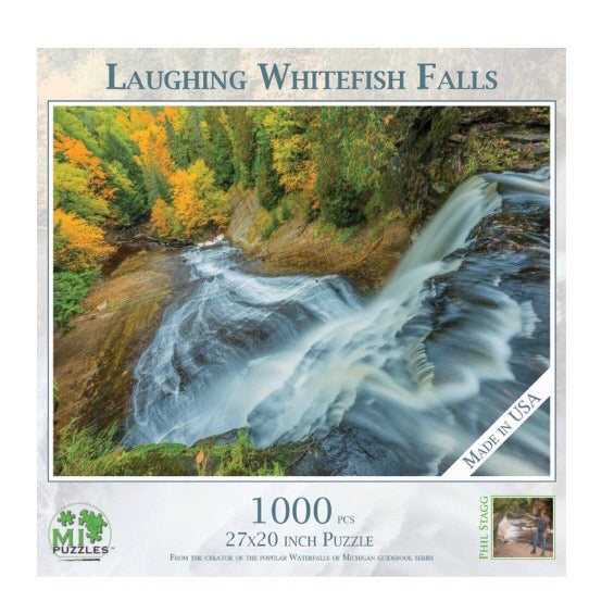 Laughing Whitefish Falls 1000 pc Puzzle
