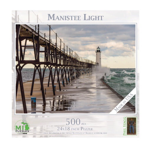 Manistee Light 500 piece Puzzle