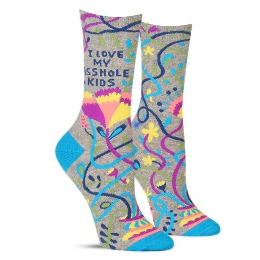 I Love My Asshole Kids Women&#39;s Socks