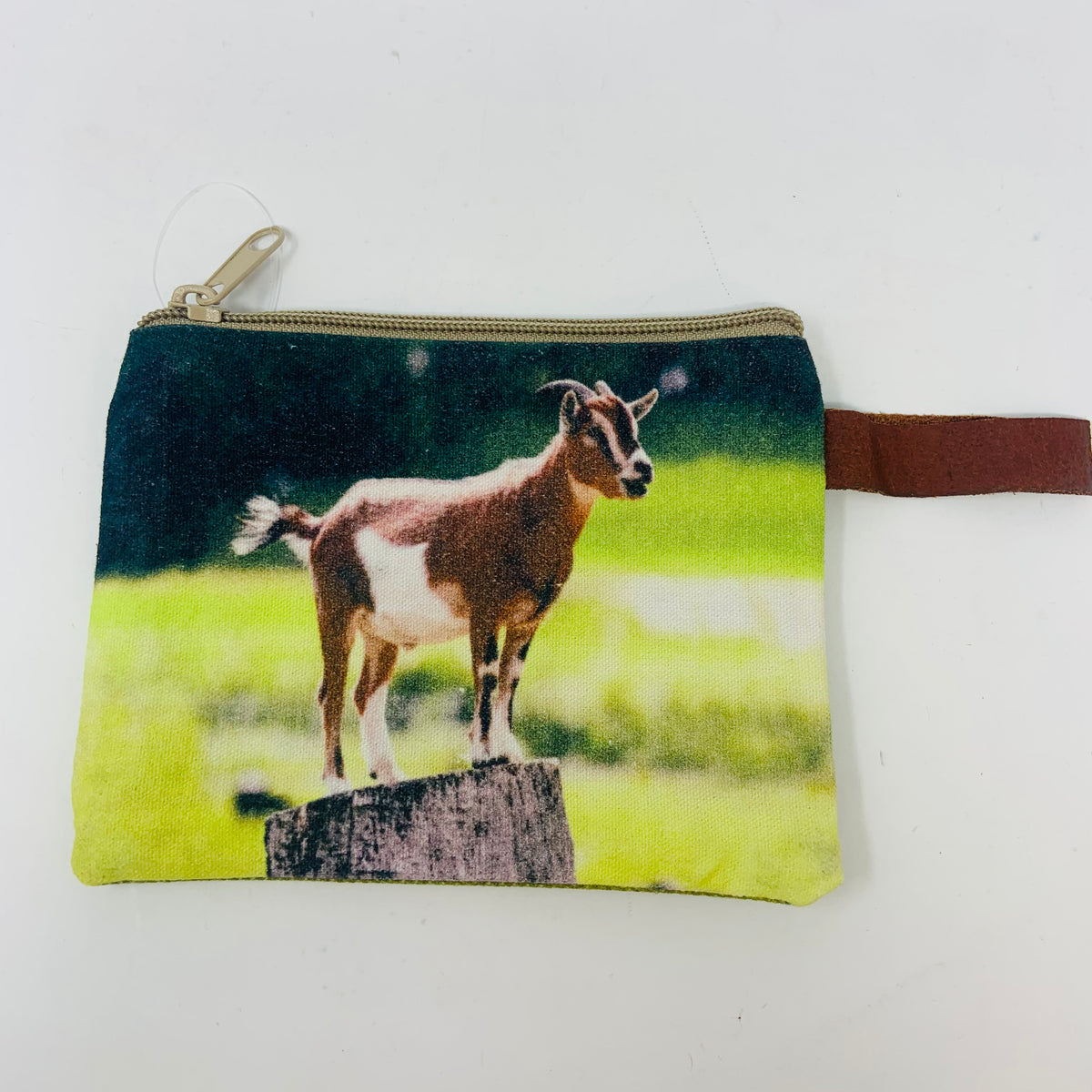 Medium Canvas Goat Pouch