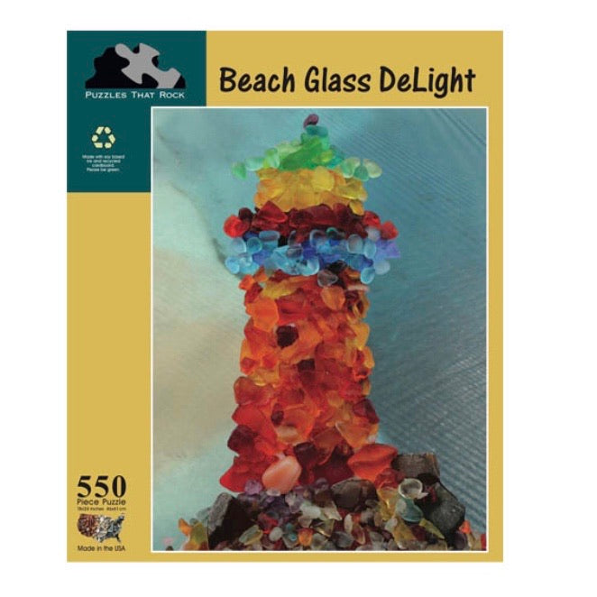 Beach Glass DeLight 550 pc Puzzle