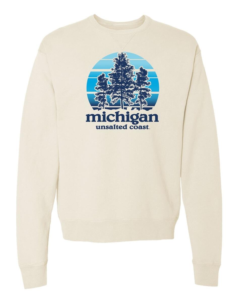 UC MI Blue Sunset Crew Sweatshirt