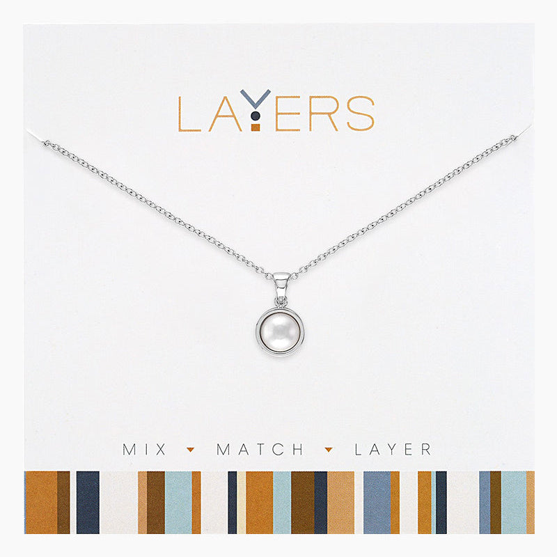 Silver Layers Necklace