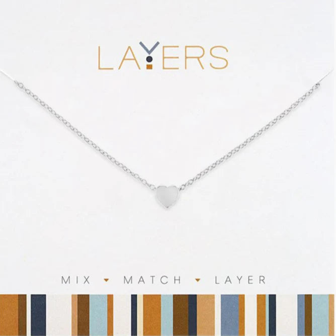 Silver Layers Necklace
