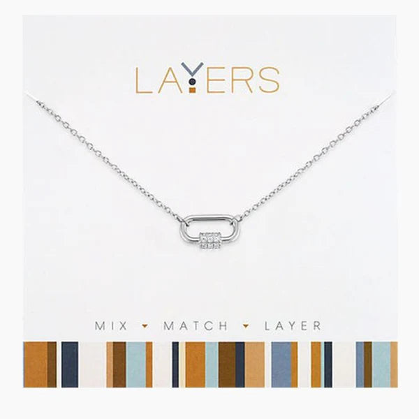 Silver Layers Necklace