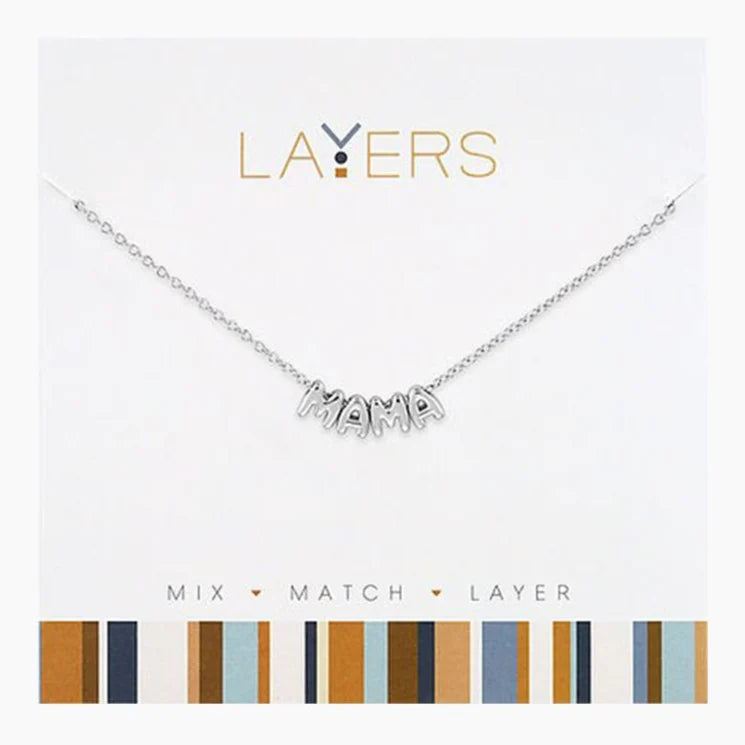 Silver Layers Necklace