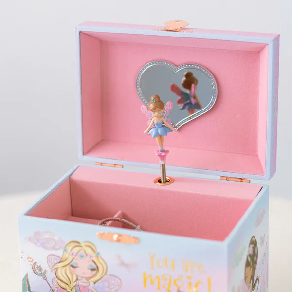 Fairy Musical Jewelry Box w/ 2 Drawers