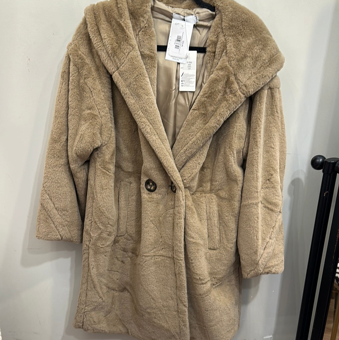 Assorted Hooded Long Faux Fur Coat
