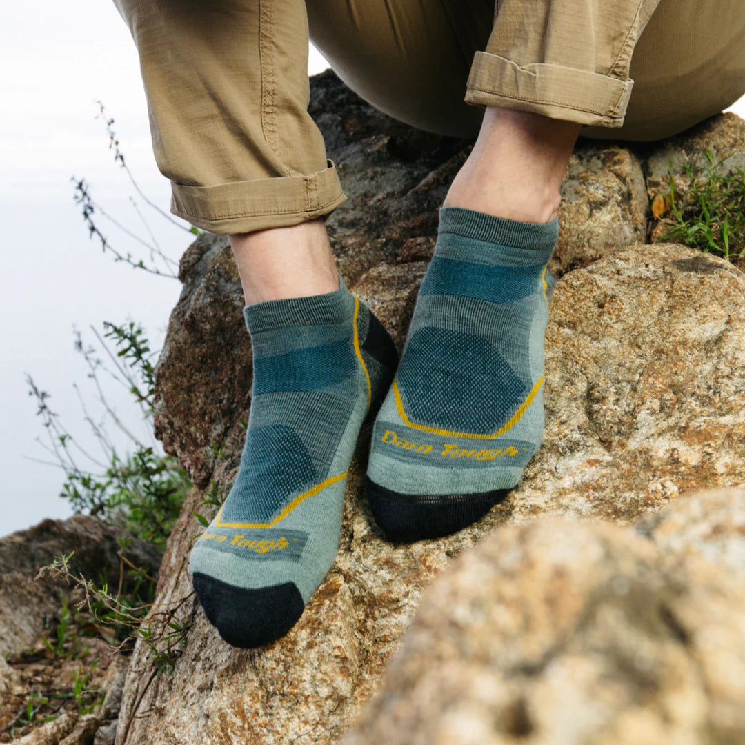 Men&#39;s Light Hiker No Show Cushioned Lightweight Hiking Socks