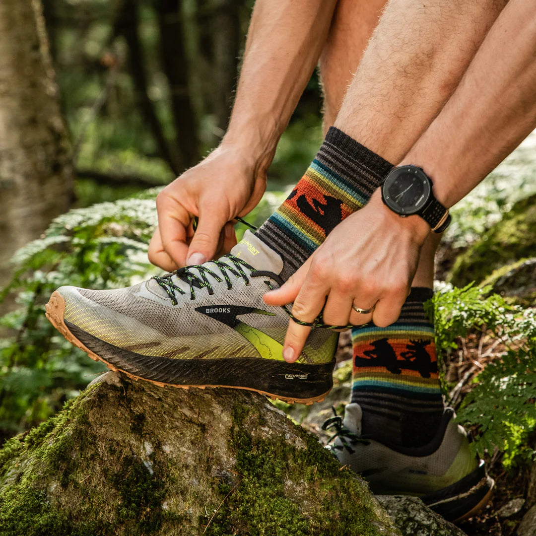 Men&#39;s Willoughby Micro Crew Cushion Lightweight Hiking Socks