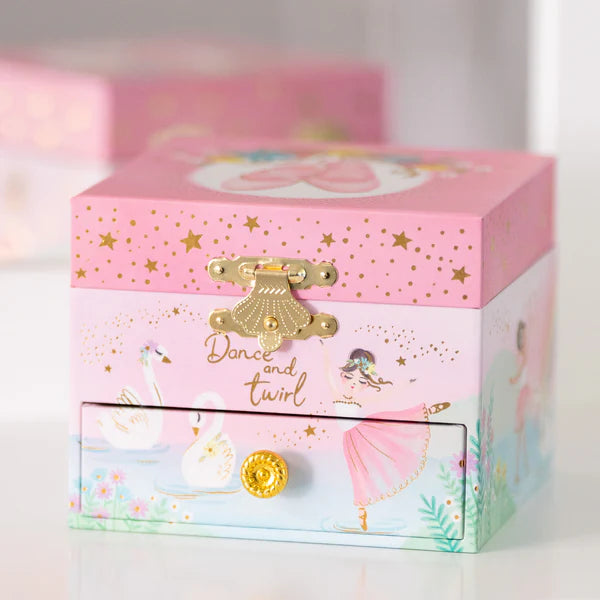 Small Ballerina Musical Jewelry Box