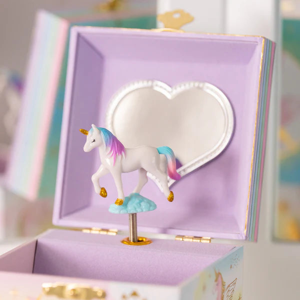 Sm Enchanted Unicorn Musical Jewelry Box