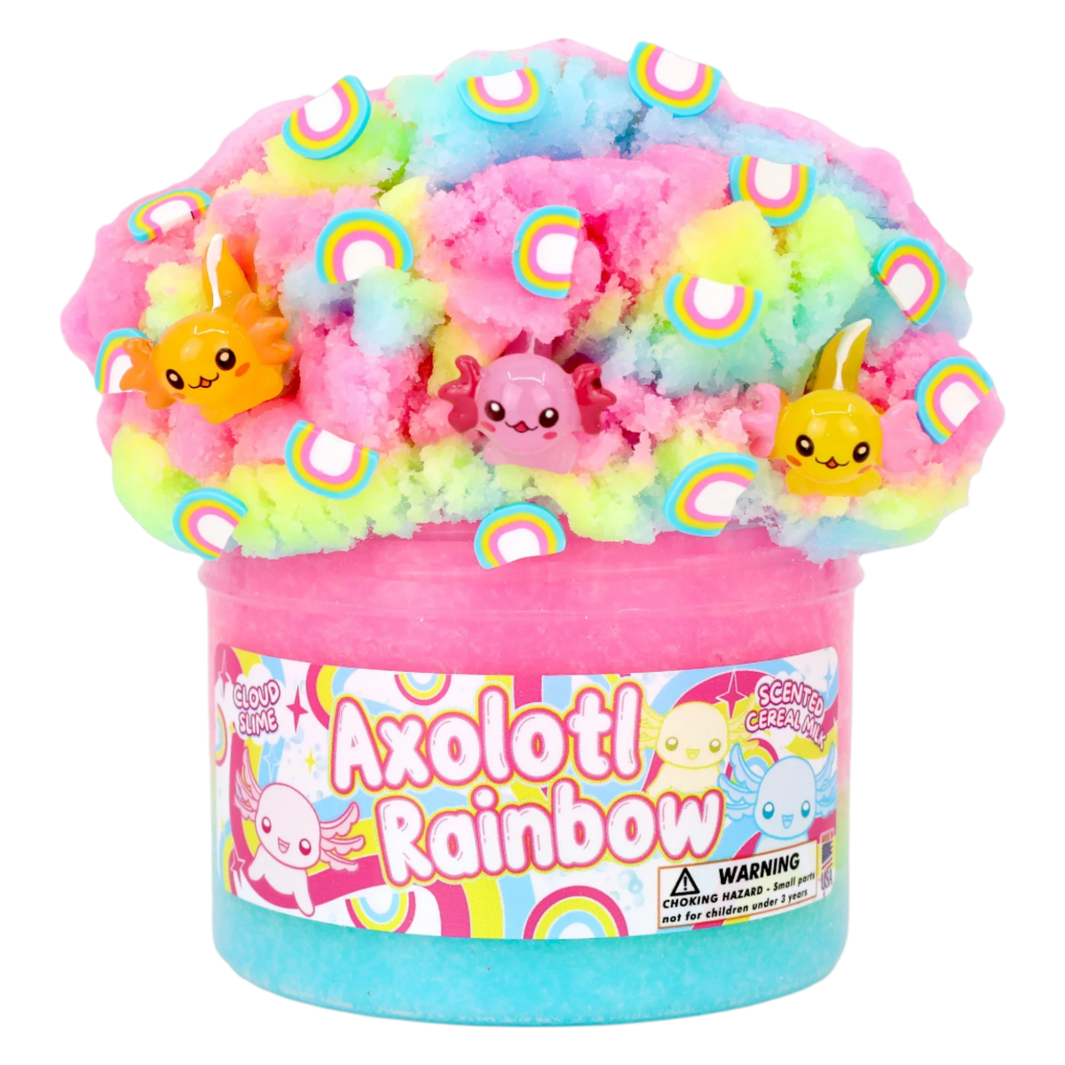 Axolotl Rainbow Slime