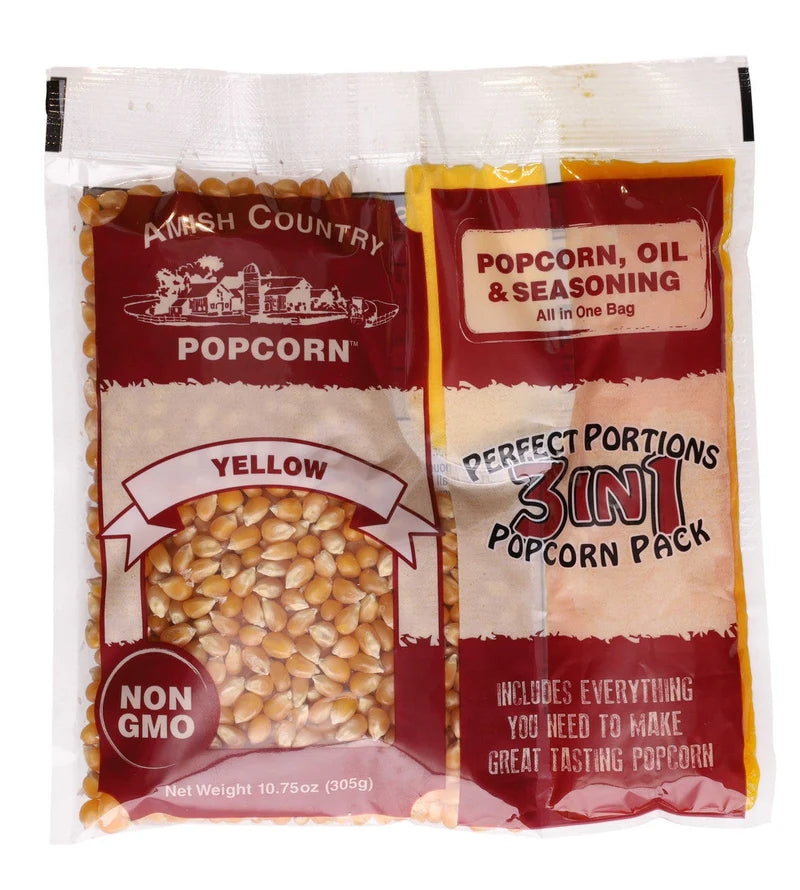 Tri-Pack Of Yellow Popcorn