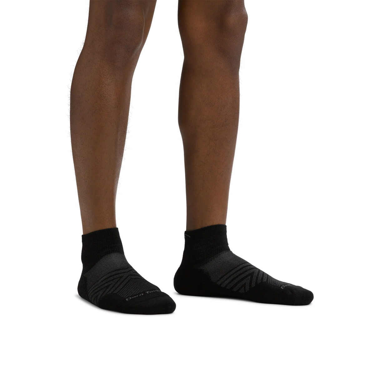 Men&#39;s Coolmax Run Quarter Cushion Ultra-Lightweight Running Socks