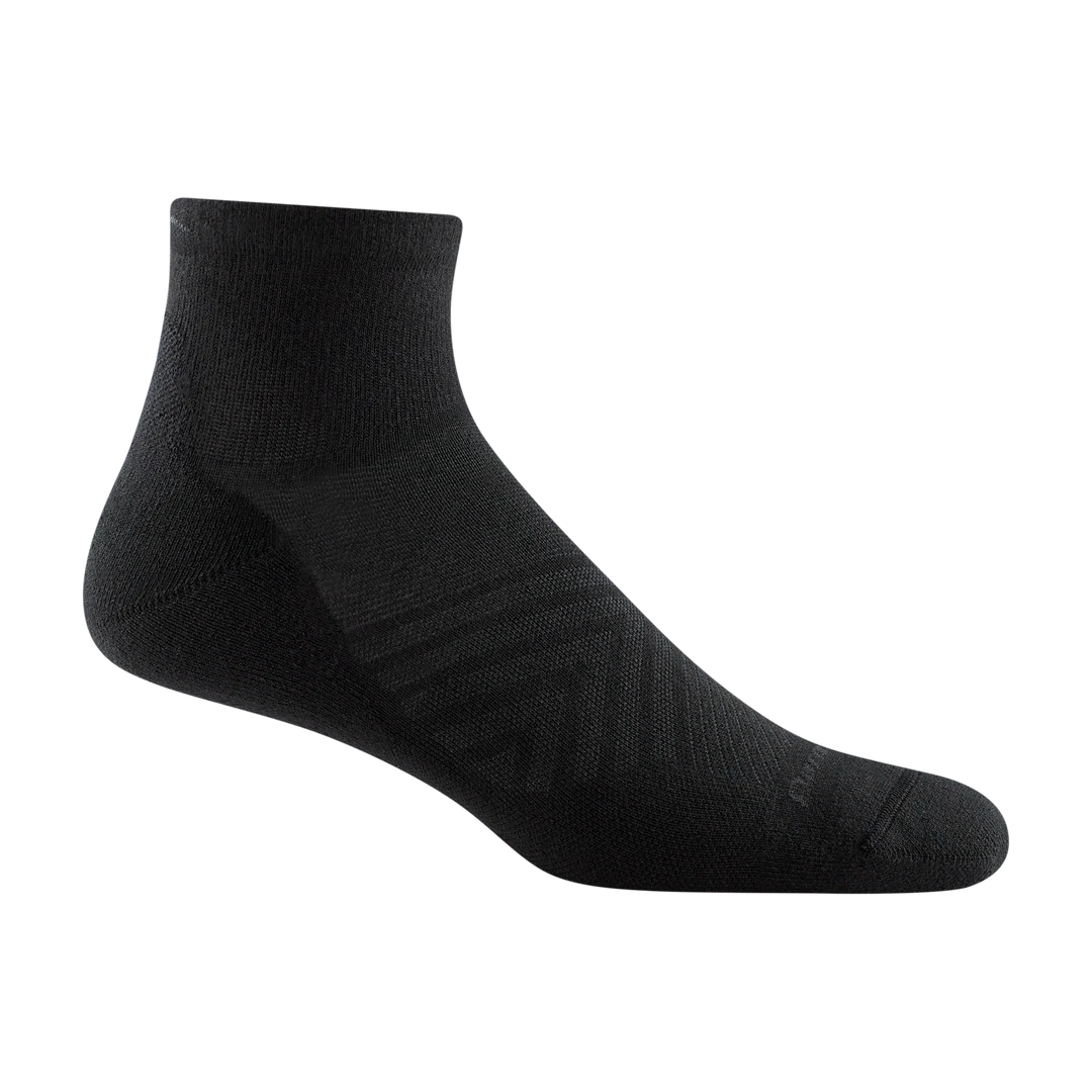 Men&#39;s Coolmax Run Quarter Cushion Ultra-Lightweight Running Socks
