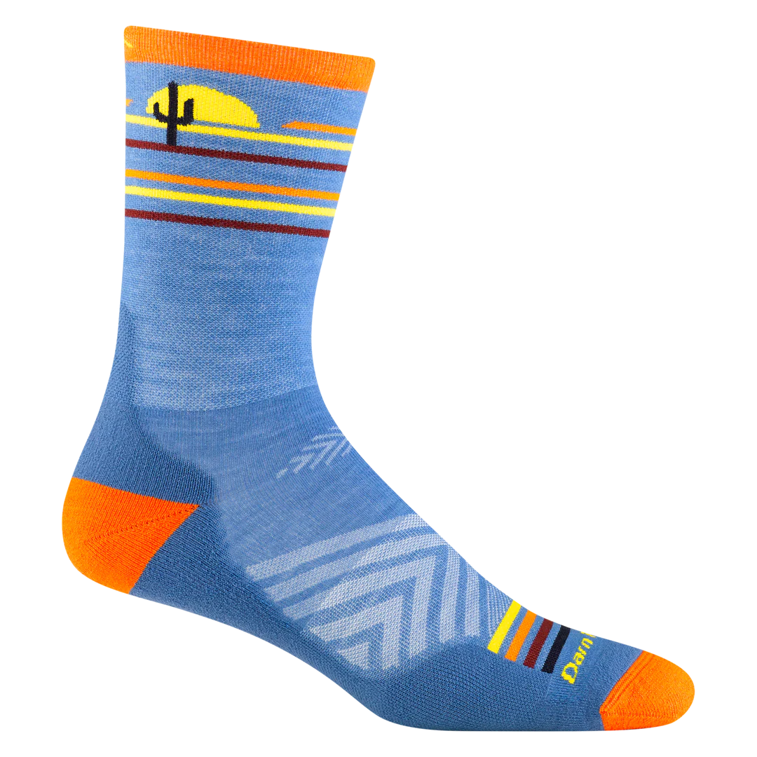 Men&#39;s Frontrunner Micro Crew Cushion Ultra Lightweight Running Socks