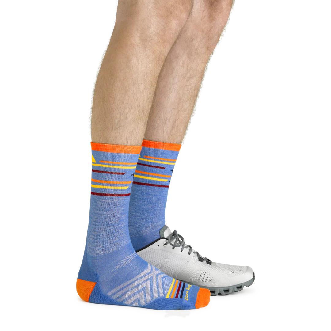 Men&#39;s Frontrunner Micro Crew Cushion Ultra Lightweight Running Socks