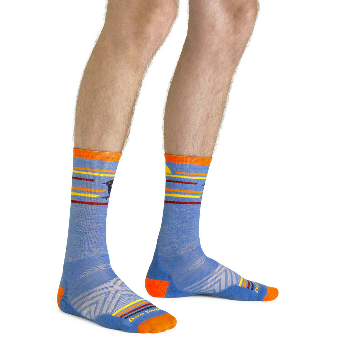 Men&#39;s Frontrunner Micro Crew Cushion Ultra Lightweight Running Socks