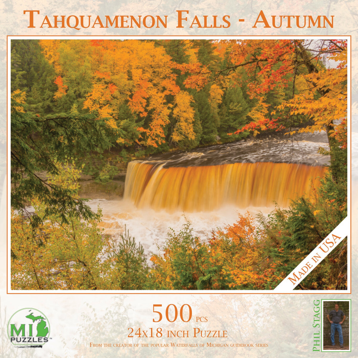 Tahquamenon Falls - Autumn 500 pc Puzzle