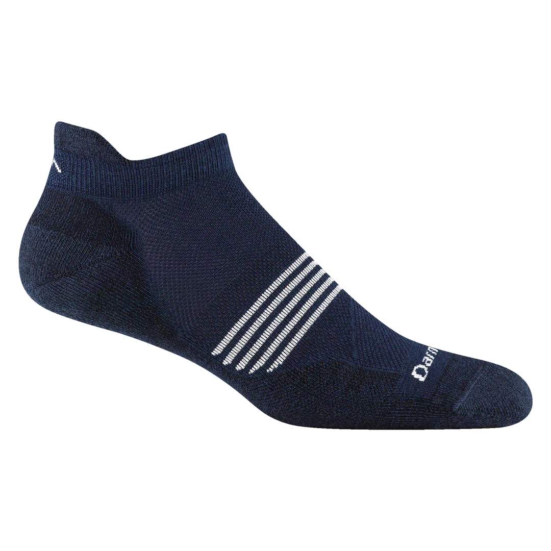 Men&#39;s Element Run No Show Tab Cushioned Lightweight Running Socks