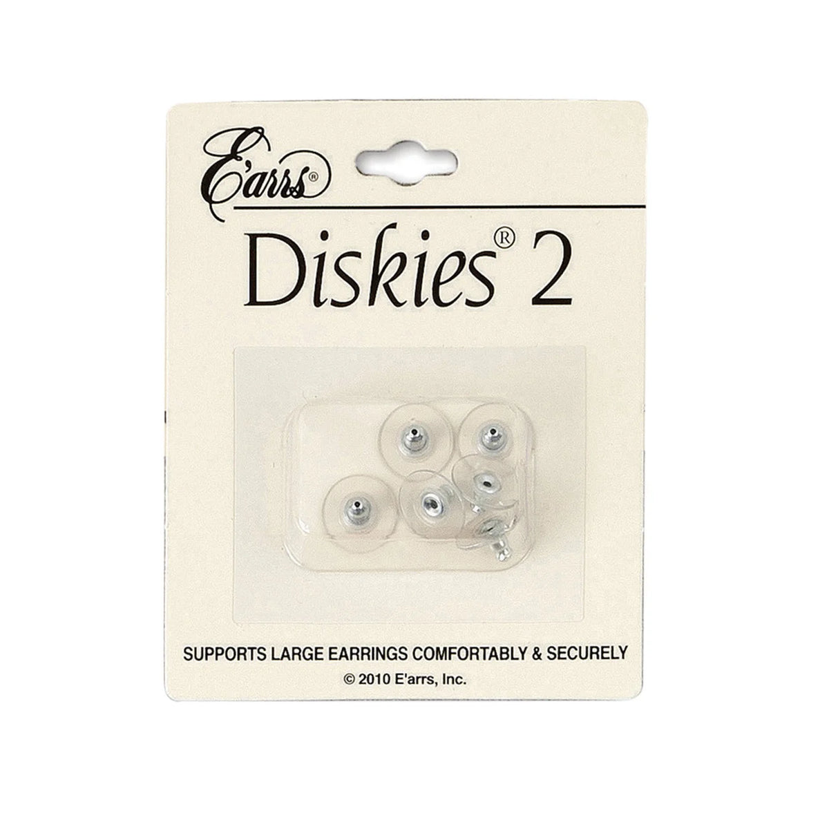 Diskies 2 Earring Backs