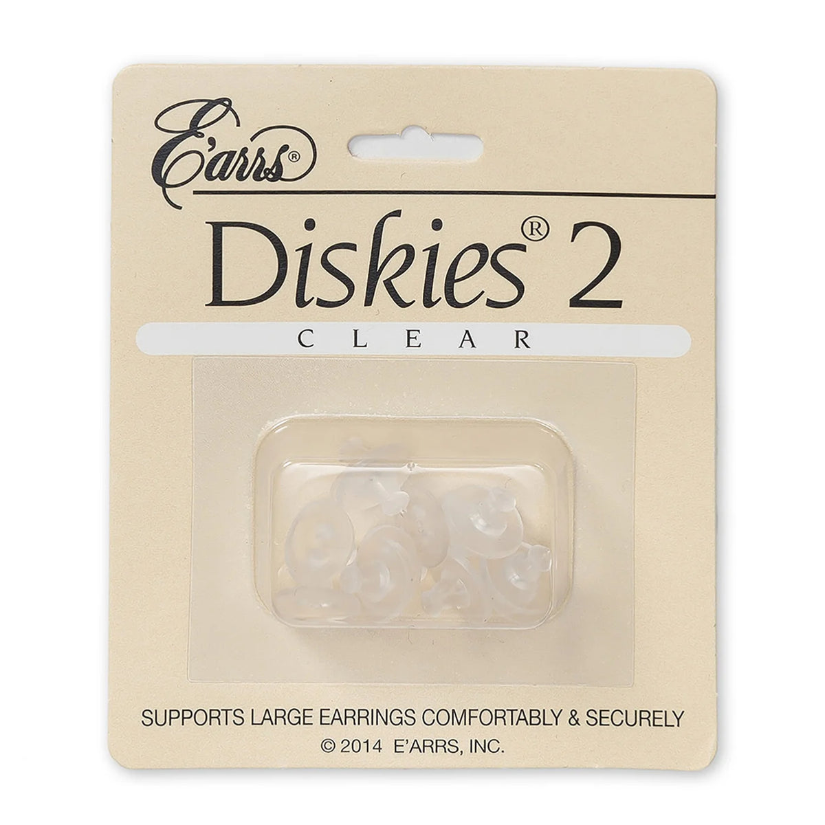 Diskies 2 Earring Backs