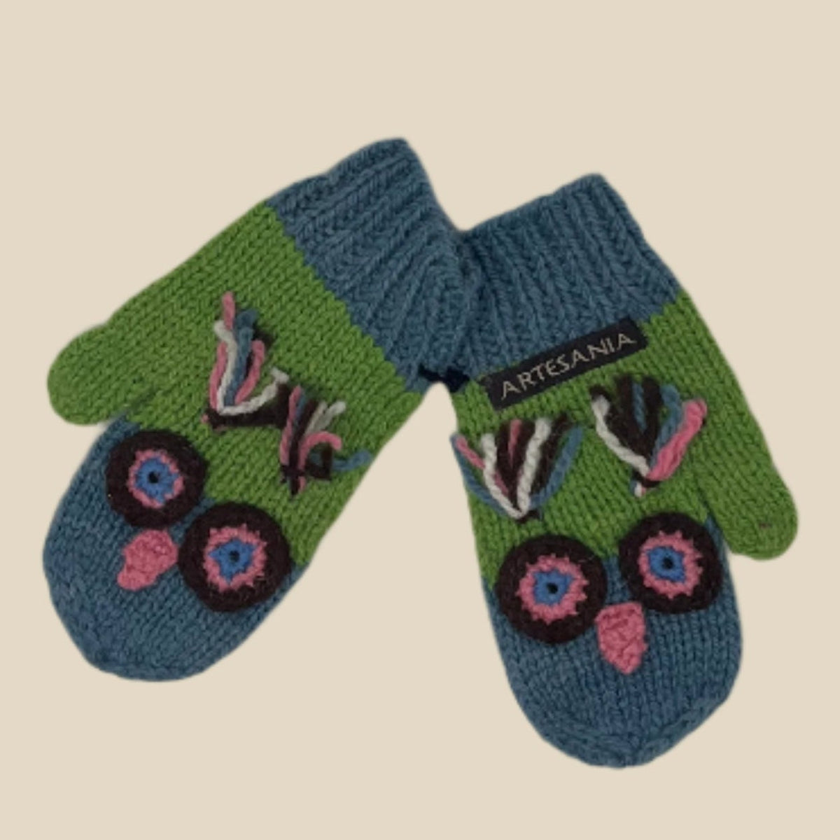 Artesania Children's Animal Mittens