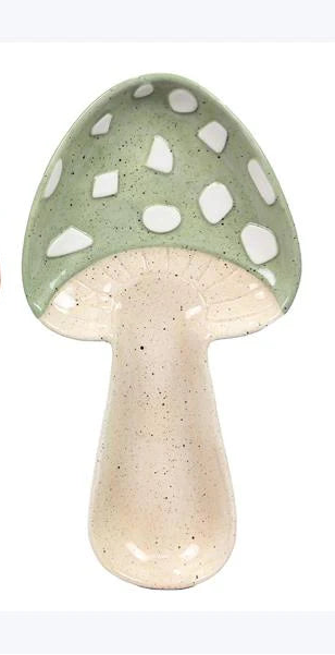 Ceramic Mushroom Shaped Spoon Rest