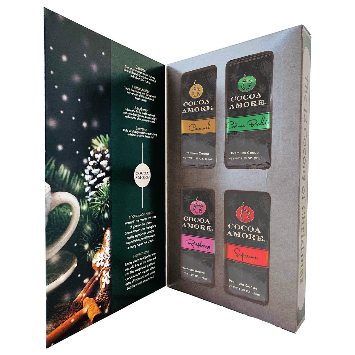 12 Cocoas of Christmas Gift Book