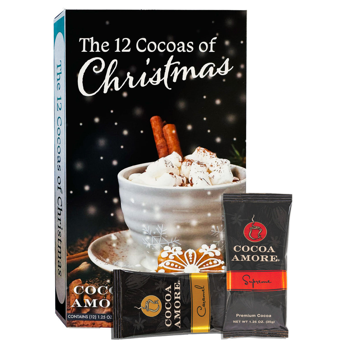 12 Cocoas of Christmas Gift Book