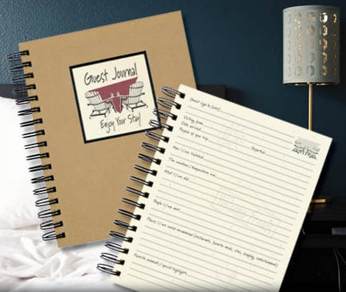 Guest Journal - Enjoy Your Stay! Visitor Journal