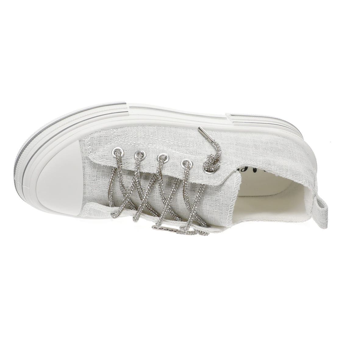 Aman Sparkle White Sneakers