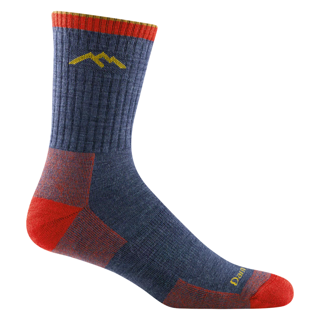 Men&#39;s Hiker Micro Crew Cushion Midweight Hiking Sock