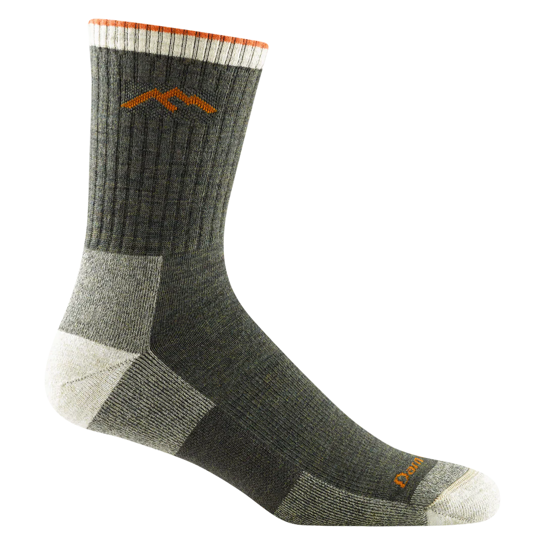 Men&#39;s Hiker Micro Crew Cushion Midweight Hiking Sock