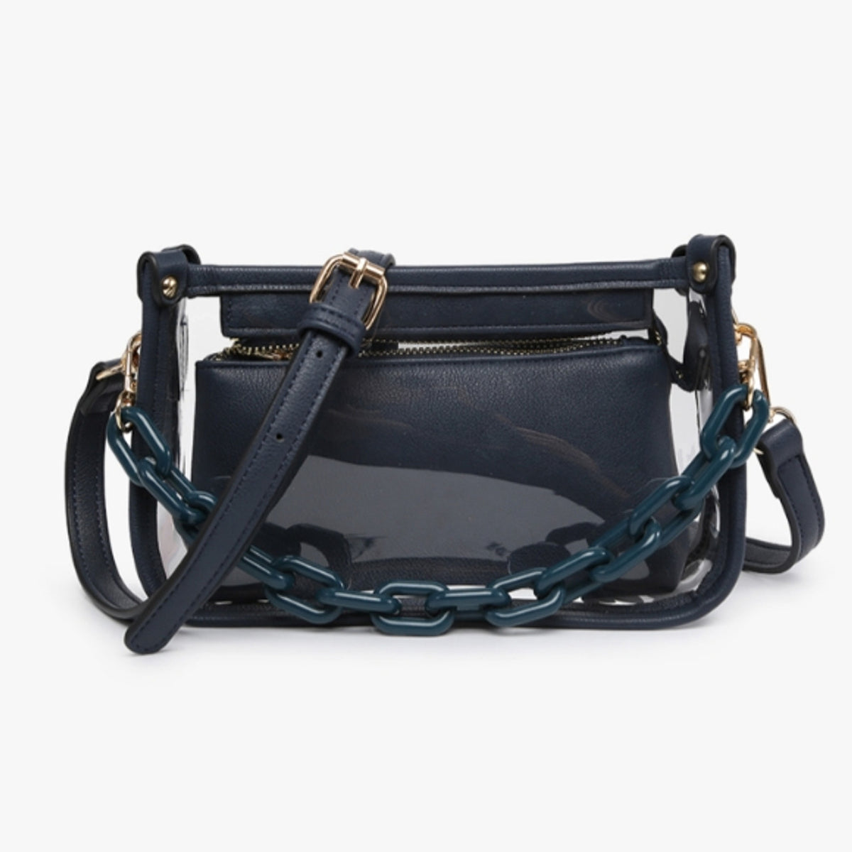 Jessica Clear Crossbody Purse