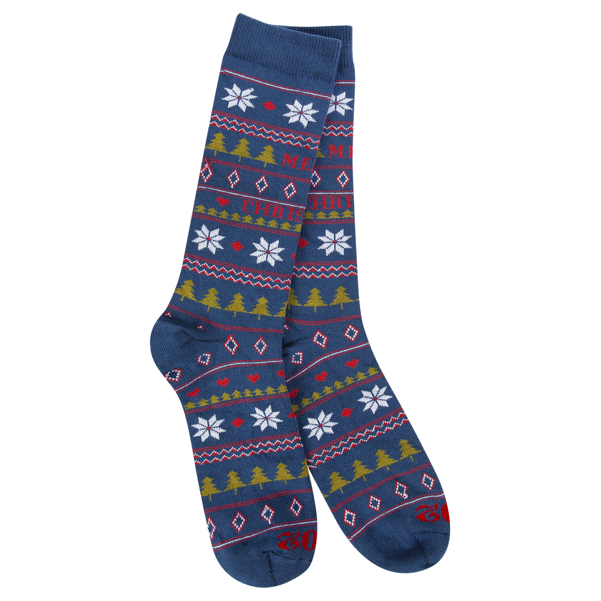 Merry Christmas-Navy Transit Collection Socks