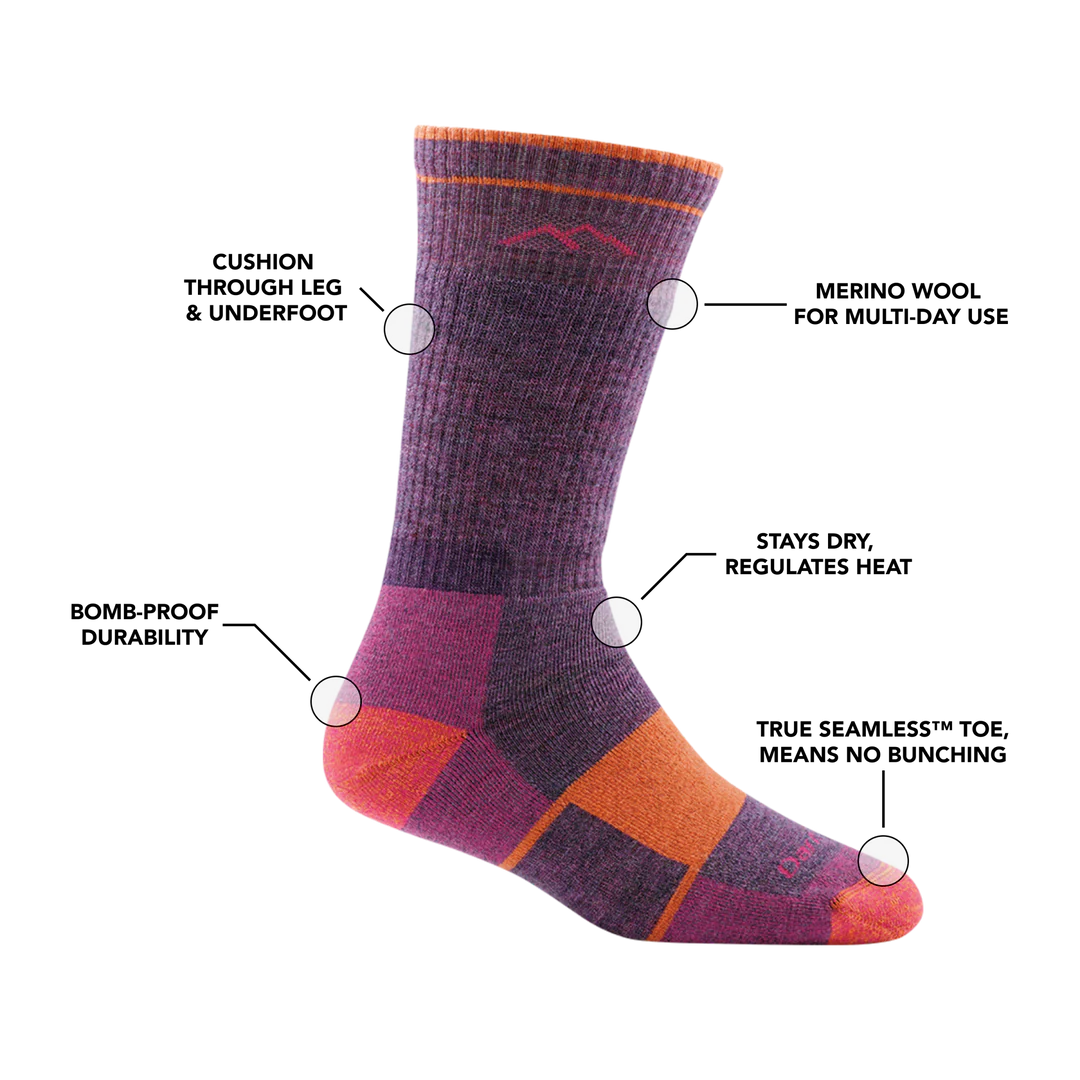 Women&#39;s Hiker Boot Full Cushion Midweight Hiking Sock