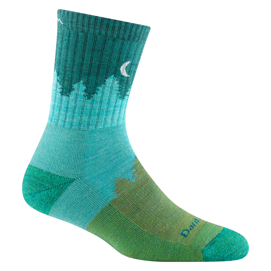 Women&#39;s Treeline Micro Crew Cushion Midweight Hiking Socks