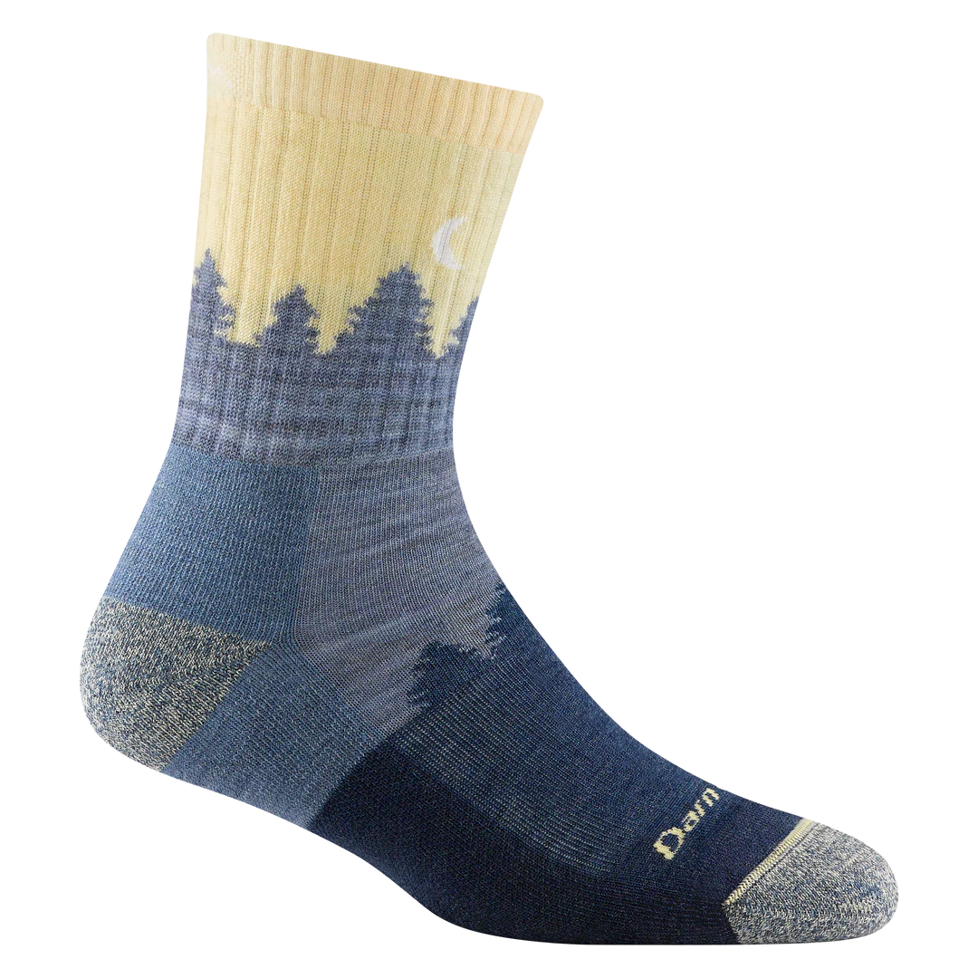 Women&#39;s Treeline Micro Crew Cushion Midweight Hiking Socks