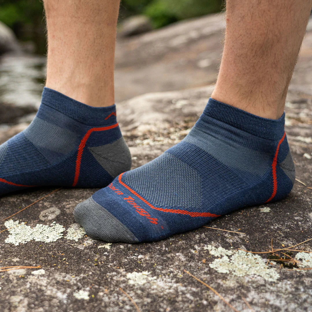 Men&#39;s Light Hiker No Show Cushioned Lightweight Hiking Socks